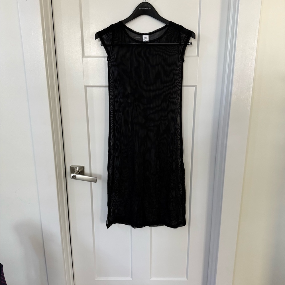 Black mesh dance Dress